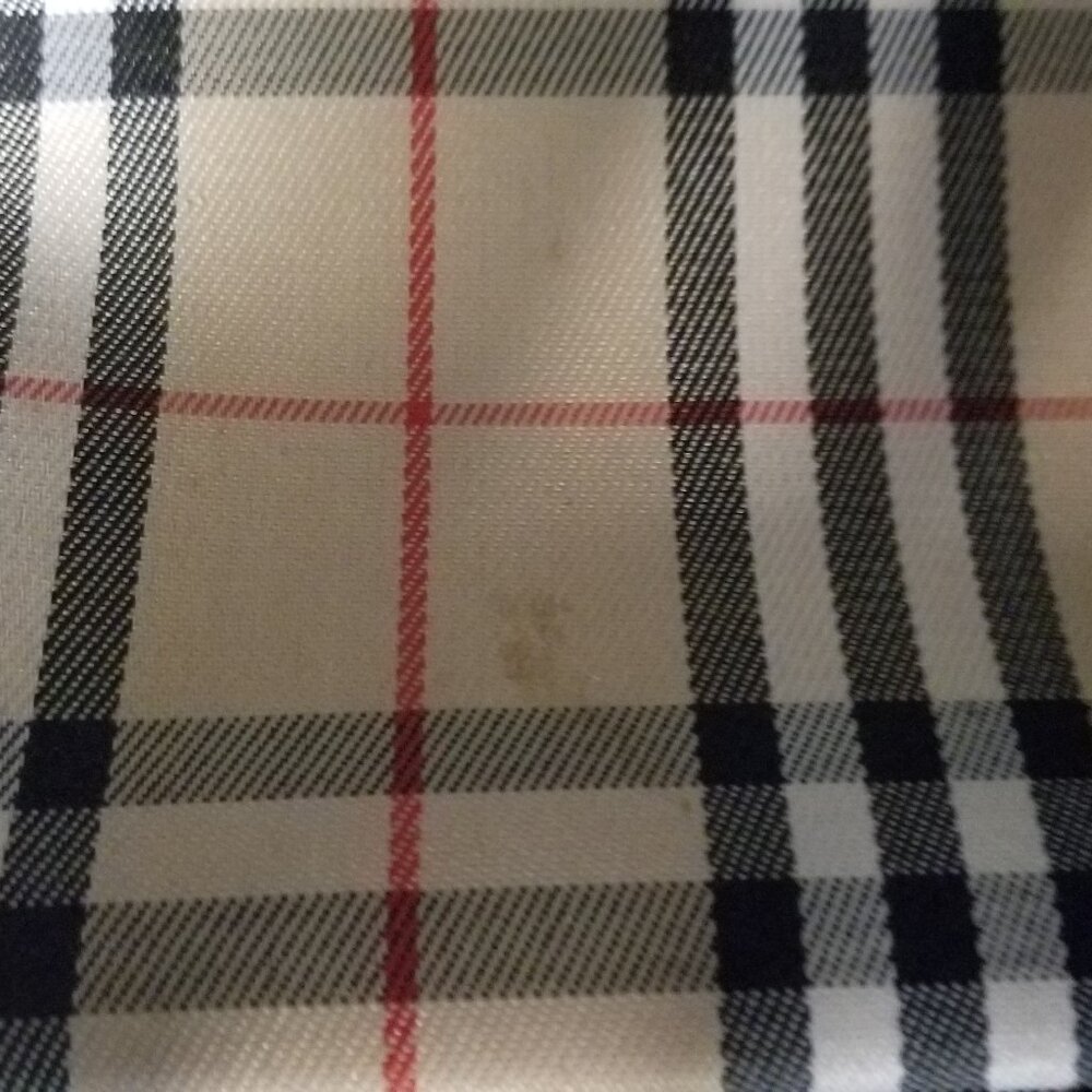 Tan Checker Pattern Purse - Picture 2 of 7